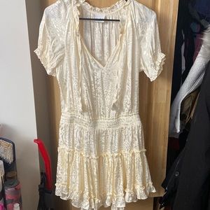 cream dress